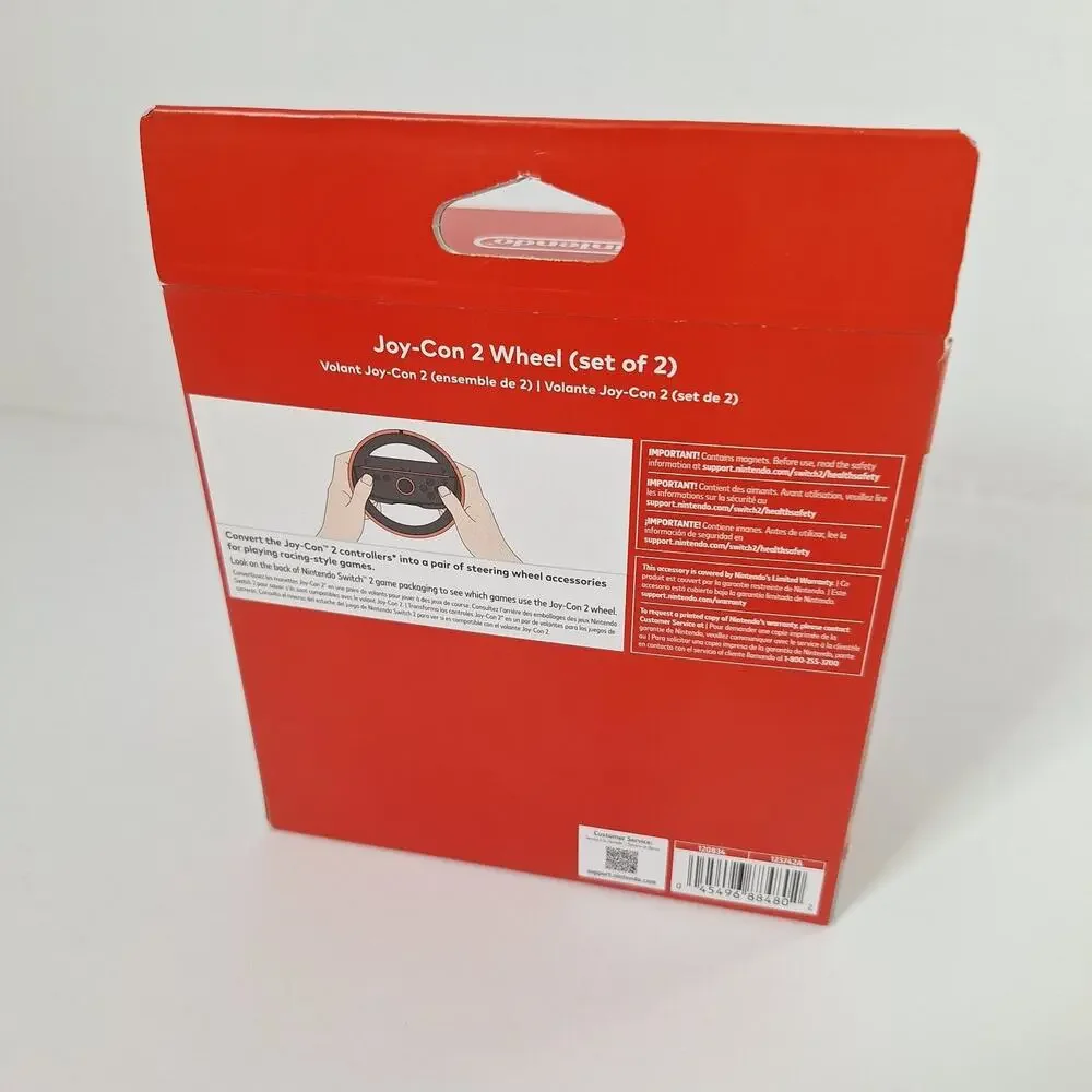 Nintendo Switch 2 Joy-Con 2 Wheel set of two wheels 2025 release Brand new